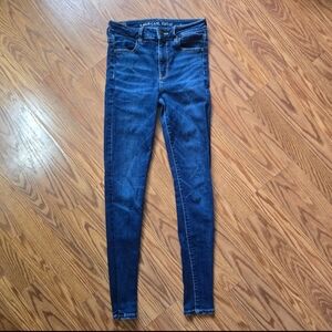 American Eagle Outfitters Women's Dark Super Stretch Skinny Jeans